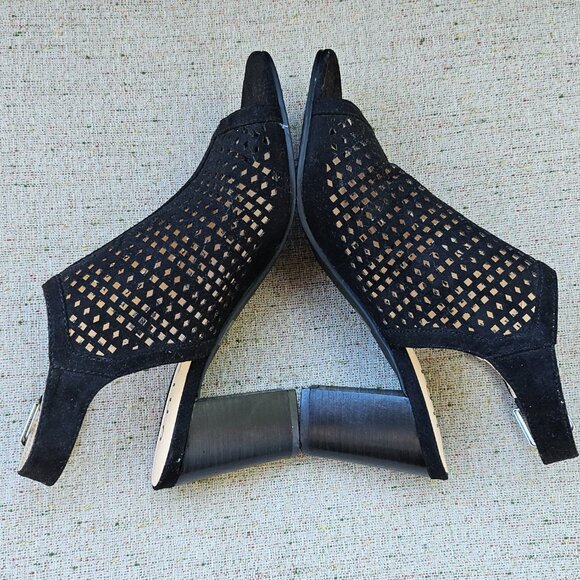 Unisa Pryce Sandal Booties Slip On Peep Toe Block Heel Sandal Size 7.5 - Picture 8 of 13